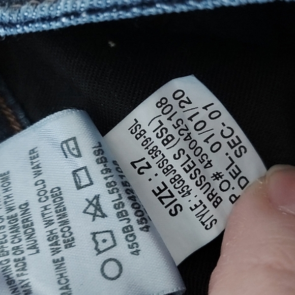 Joe's Brussels Cropped Cuffed Jeans‎ Medium Wash Size 27 - Picture 8 of 8